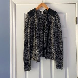 WHBM zipper close sweater